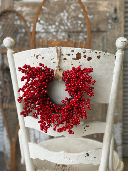 Winter Berry Hanging Wreath | 8" | NOT CURRENTLY IN STOCK-New For Holiday 2026!