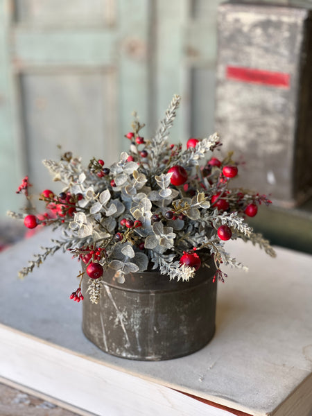 Cashel Berry Eucalyptus Half Sphere | 9" | SOLD OUT