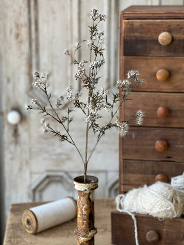 Boucle Berry Spray | 28" | Cream