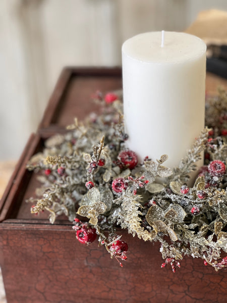 Icy Cashel Berry Candle Ring | 9" | SOLD OUT