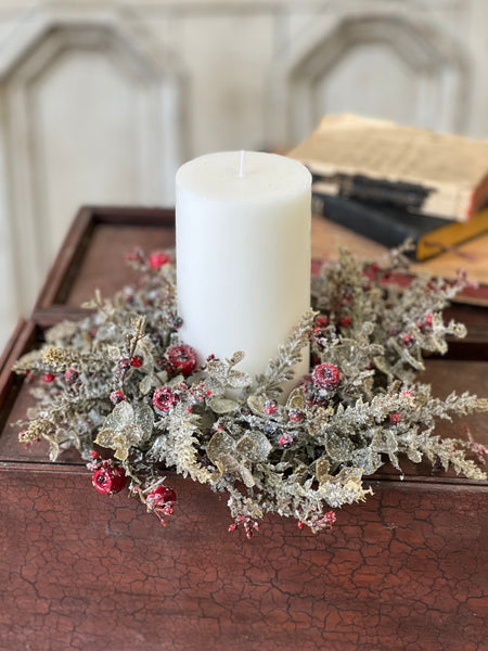 Icy Cashel Berry Candle Ring | 9" | SOLD OUT