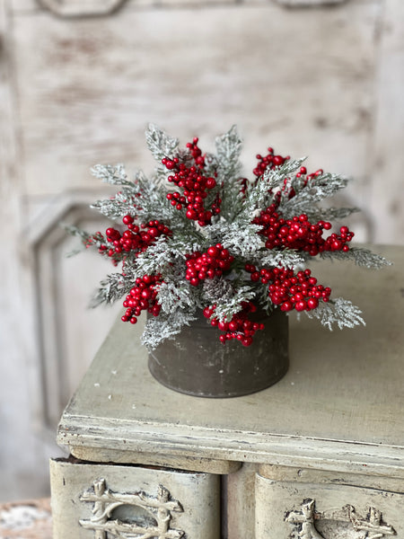 Winterberry Charm Half Sphere | 10" | SOLD OUT