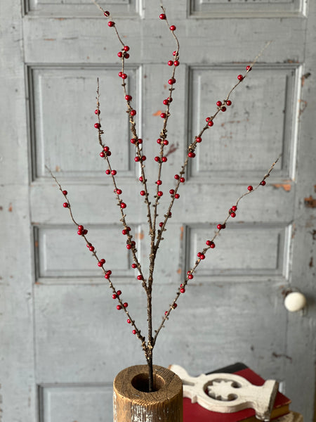 Wild Woods Berry Spray | 48" | Red