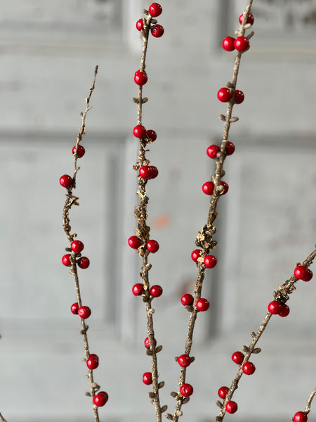 Wild Woods Berry Spray | 48" | Red