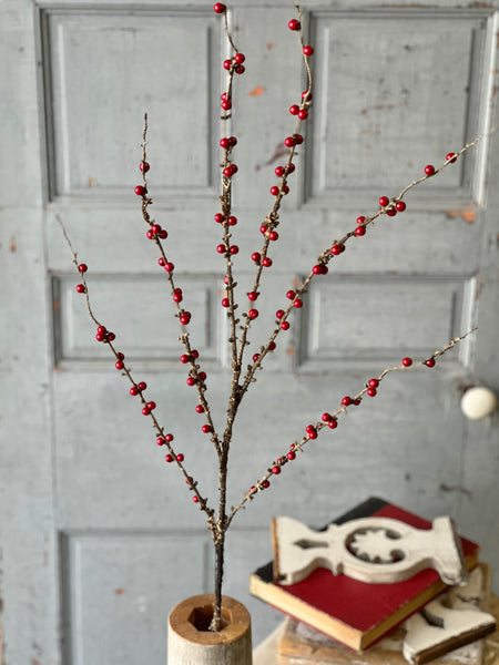 Wild Woods Berry Spray | 48" | Red