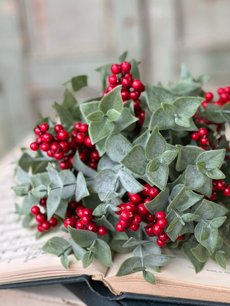 Yuletide Eucalyptus Half Sphere | 10" | SOLD OUT