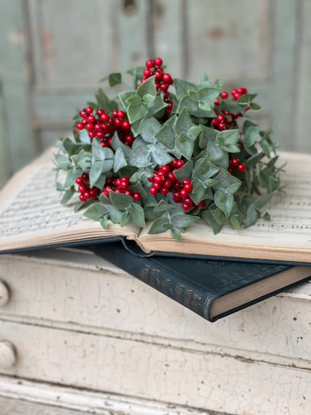 Yuletide Eucalyptus Half Sphere | 10" | SOLD OUT