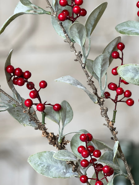 Rosiland Berry Spray | 32"