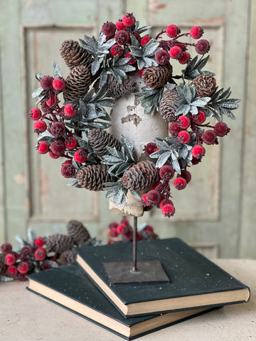 Sugar Laurel Candle Ring | 11" | Limited Stock - Last 30pcs!