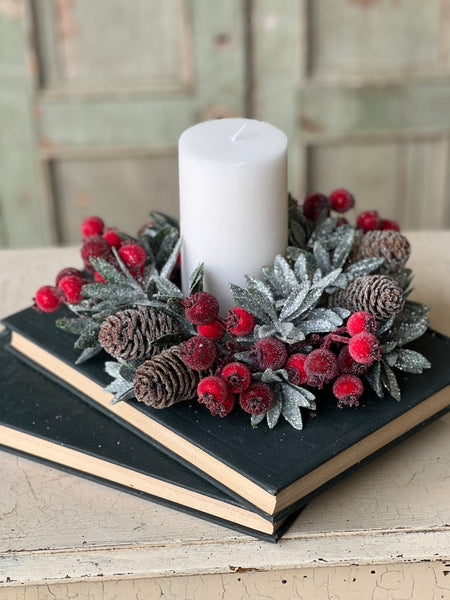 Sugar Laurel Candle Ring | 9" | SOLD OUT