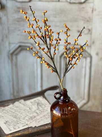 Clipper Berry Spray | 26" | Yellow | SOLD OUT