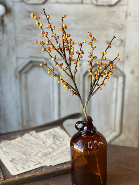 Clipper Berry Spray | 26" | Yellow | SOLD OUT