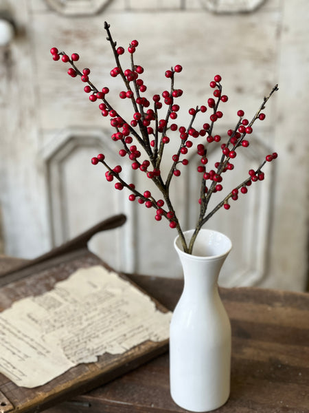 Clipper Berry Spray | 26" | Red | SOLD OUT