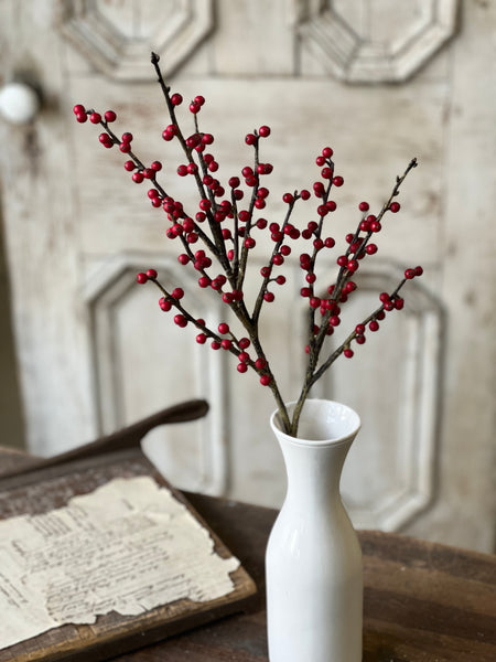 Clipper Berry Spray | 26" | Red | SOLD OUT