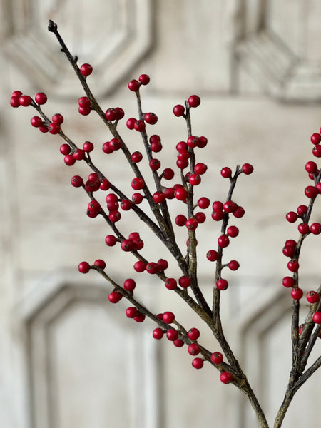 Clipper Berry Spray | 26" | Red | SOLD OUT
