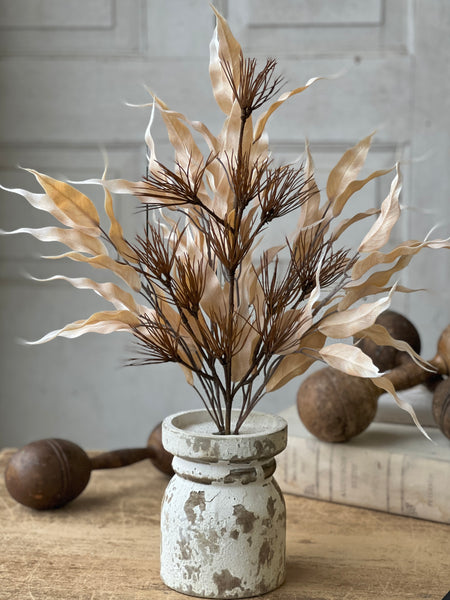 Tussock Grass Spray | 19" | Sienna | NEW CLOSEOUT + CLEAN UP SPECIAL From $1.25 - Last 132pcs!