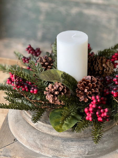 Pageantry Magnolia Candle Ring | 18" | SOLD OUT