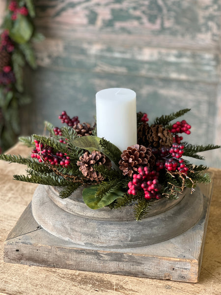 Pageantry Magnolia Candle Ring | 18" | SOLD OUT