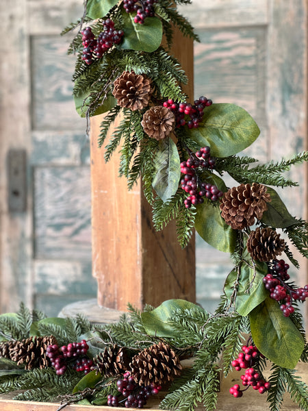 Pageantry Magnolia Garland | 6' | NEW CLOSEOUT + CLEAN UP SPECIAL!  From $12.35 - Last 30pcs!