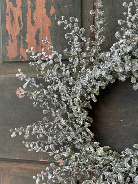 Glitter Gleam Greens Wreath | 20" | NOT CURRENTLY IN STOCK-New For Holiday 2026!
