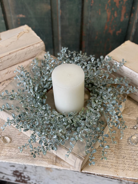 Glitter Gleam Greens Wreath | 20" | NOT CURRENTLY IN STOCK-New For Holiday 2026!