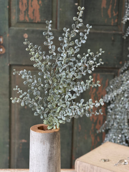 Glitter Gleam Greens Spray | 28" | NOT CURRENTLY IN STOCK-New For Holiday 2026!