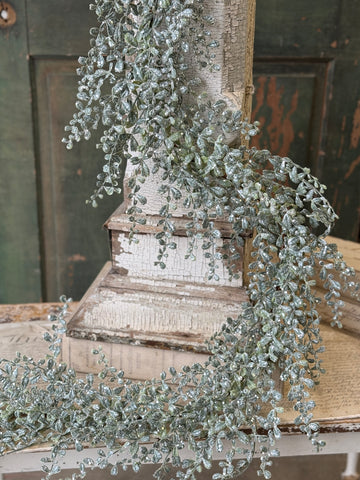 Glitter Gleam Greens Garland | 6' | NOT CURRENTLY IN STOCK-New For Holiday 2026!