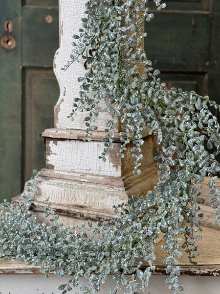 Glitter Gleam Greens Garland | 6' | NOT CURRENTLY IN STOCK-New For Holiday 2026!