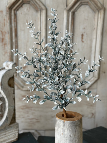 Snowy Brookwood Spray | 28" | NOT CURRENTLY IN STOCK-New For Holiday 2026!
