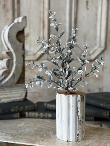 Snowy Brookwood Pick | 16.5" | NOT CURRENTLY IN STOCK-New For Holiday 2026!