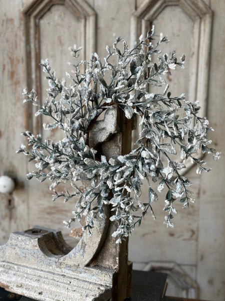 Snowy Brookwood Candle Ring | 14” | NOT CURRENTLY IN STOCK-New For Holiday 2026!