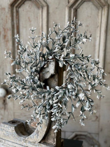 Snowy Brookwood Candle Ring | 14” | NOT CURRENTLY IN STOCK-New For Holiday 2026!