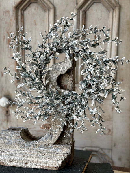 Snowy Brookwood Candle Ring | 16” | NOT CURRENTLY IN STOCK-New For Holiday 2026!