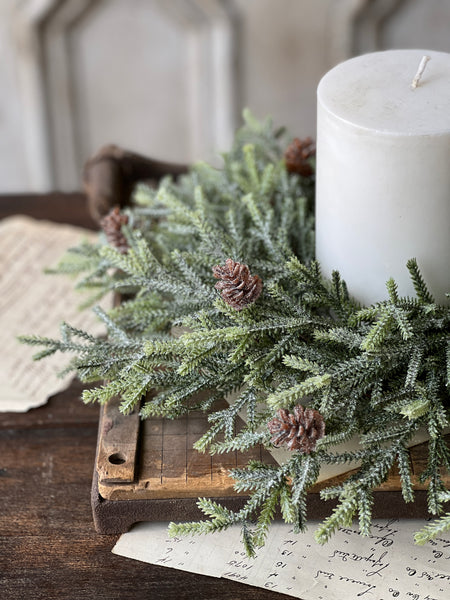 Wind Chill Juniper Candle Ring | 16" | SOLD OUT