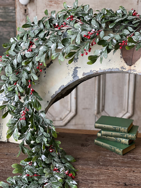Holly Jolly Greens Garland | 6' | Limited Stock - Last 16pcs!  (Will be discontinued for Holiday 2026)