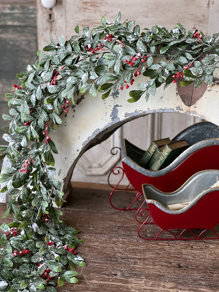 Holly Jolly Greens Garland | 6' | Limited Stock - Last 16pcs!  (Will be discontinued for Holiday 2026)