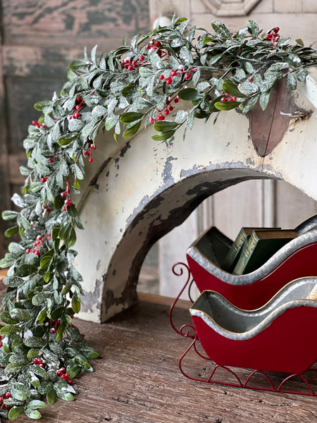 Holly Jolly Greens Garland | 6' | Limited Stock - Last 16pcs!  (Will be discontinued for Holiday 2026)