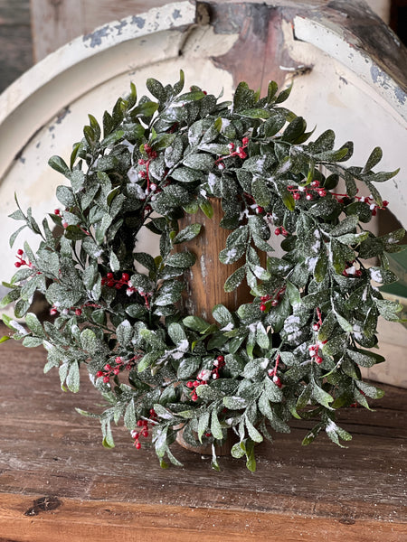 Holly Jolly Greens Wreath | 24" | CLEAN UP SPECIAL!  From $19.95 - Last 26pcs!