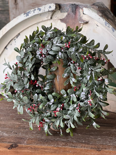 Holly Jolly Greens Wreath | 24" | CLEAN UP SPECIAL!  From $19.95 - Last 26pcs!
