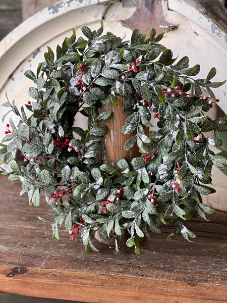 Holly Jolly Greens Wreath | 24" | CLEAN UP SPECIAL!  From $19.95 - Last 26pcs!
