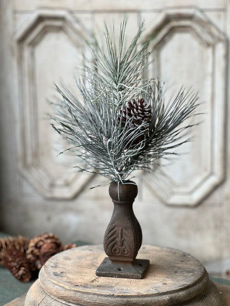 Frosted Emperor Pine Pick | 14"