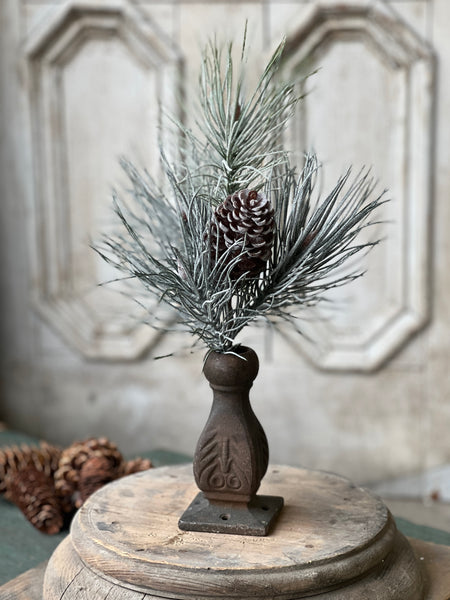 Frosted Emperor Pine Pick | 14"