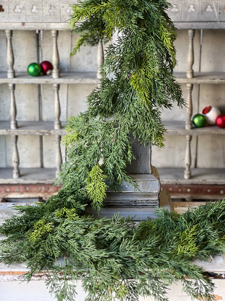 Verdant Cedar Garland | 6' | Limited Stock - Last 40pcs!