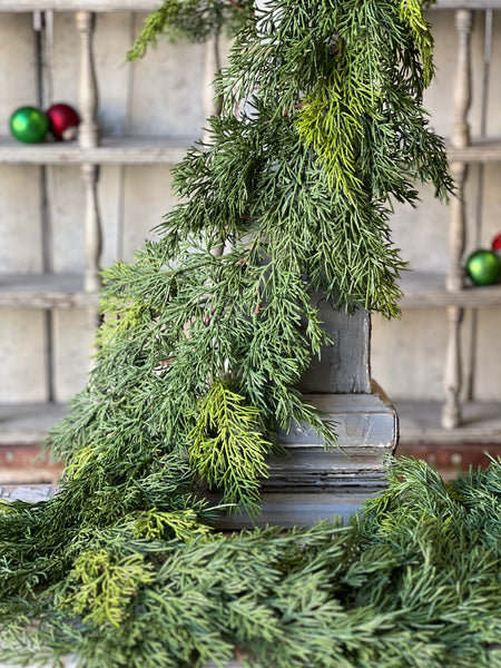 Verdant Cedar Garland | 6' | Limited Stock - Last 40pcs!