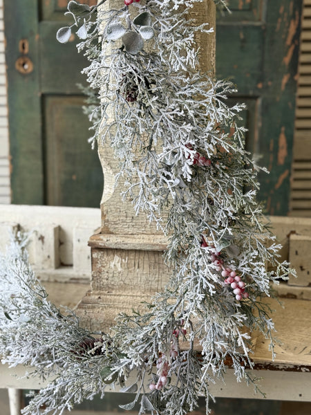 Winter Song Cedar Garland | 6' | NOT CURRENTLY IN STOCK-New For Holiday 2026!