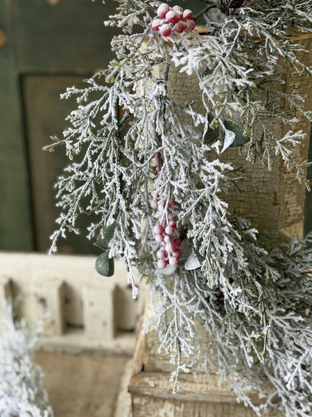 Winter Song Cedar Garland | 6' | NOT CURRENTLY IN STOCK-New For Holiday 2026!