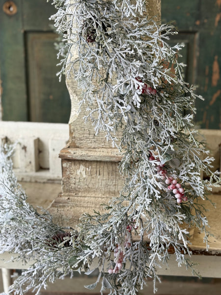 Winter Song Cedar Garland | 6' | NOT CURRENTLY IN STOCK-New For Holiday 2026!