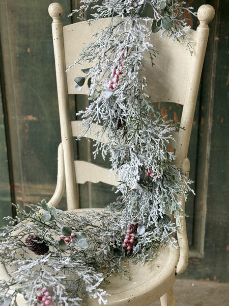 Winter Song Cedar Garland | 6' | NOT CURRENTLY IN STOCK-New For Holiday 2026!