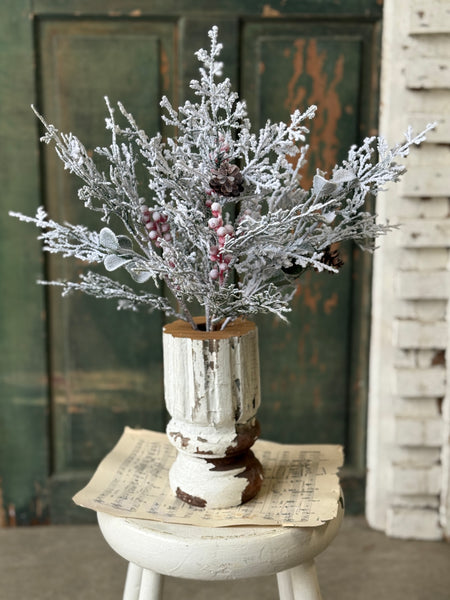 Winter Song Cedar Bush | 18" | NOT CURRENTLY IN STOCK-New For Holiday 2026!