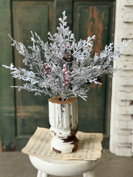 Winter Song Cedar Bush | 18" | NOT CURRENTLY IN STOCK-New For Holiday 2026!